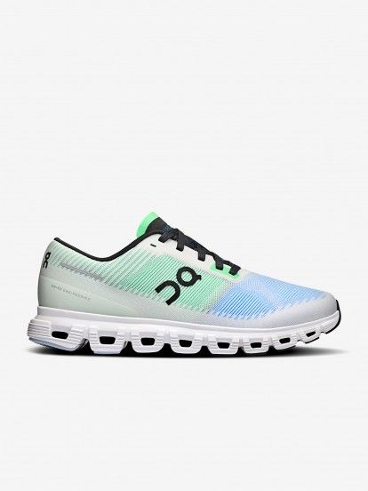 Sapatilhas On Running Cloud 6 Push Verdes e Azuis W