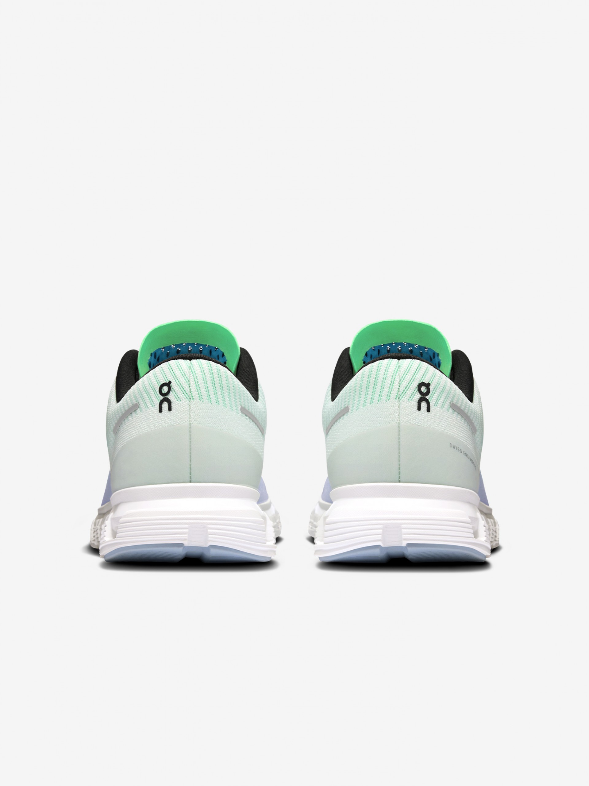 On Running Cloud 6 Push Green and Blue W Sneakers