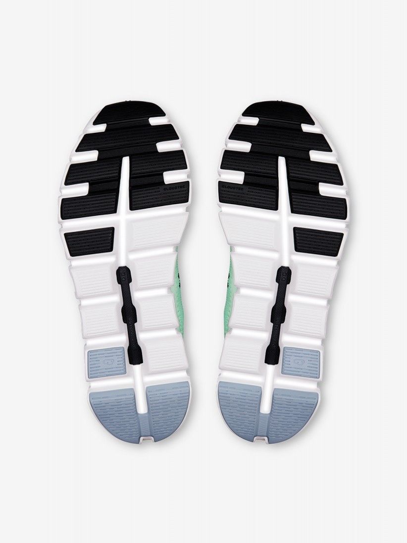 Zapatillas On Running Cloud 6 Push Verdes y Azules W