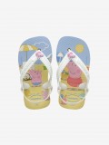 Sandlias Havaianas Baby A Porquinha Peppa Amarelas