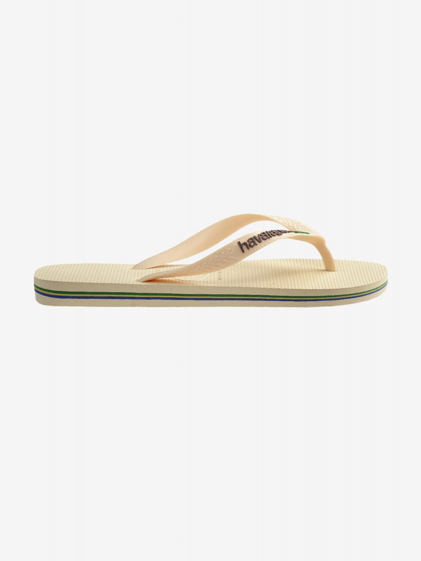 Chinelos Havaianas Brasil Logo Amarelos