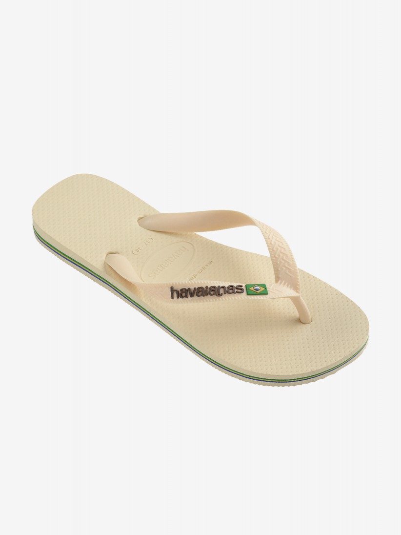 Chinelos Havaianas Brasil Logo Amarelos