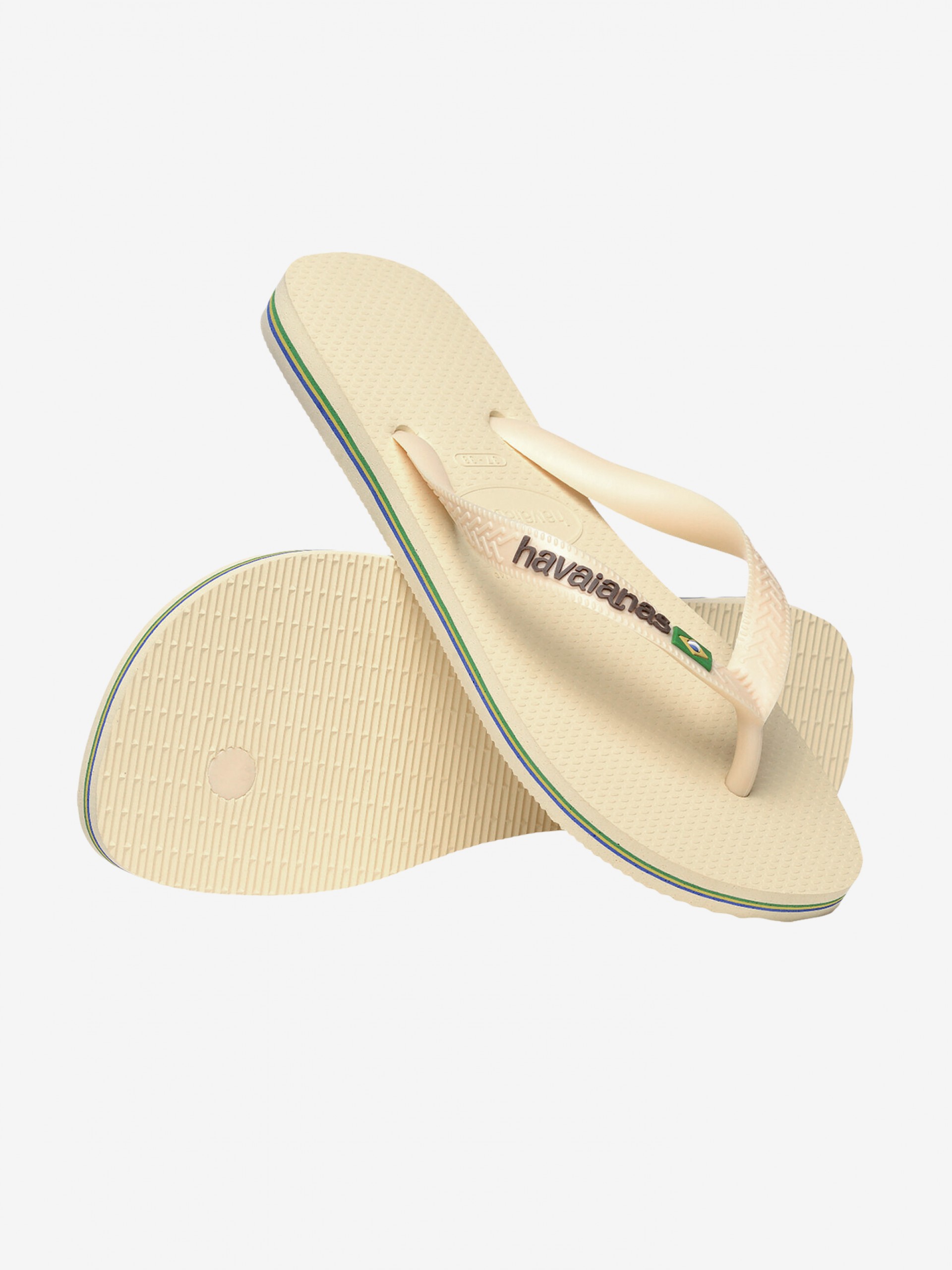 Chinelos Havaianas Brasil Logo Amarelos