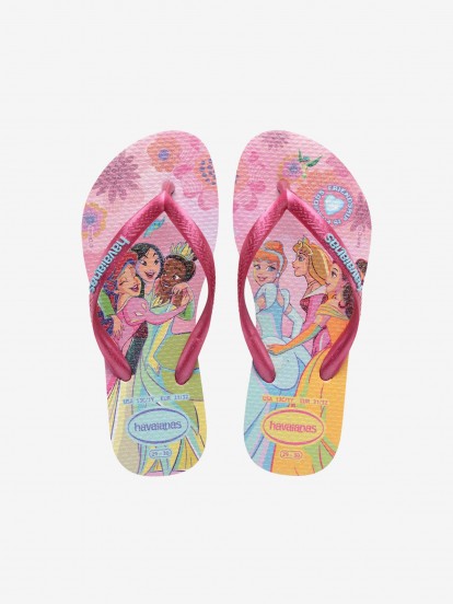 Chanclas Havaianas Slim Princess Kids Rosa
