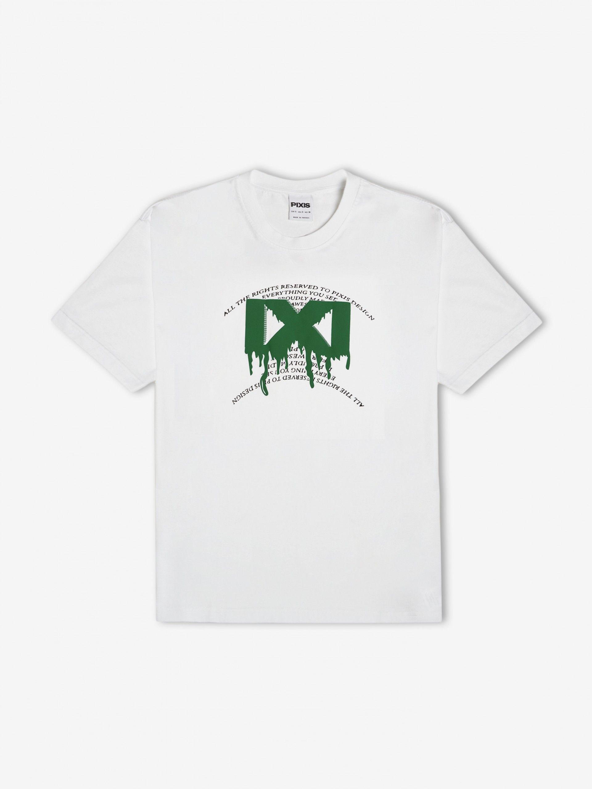 Pixis Da Vinci White T-shirt