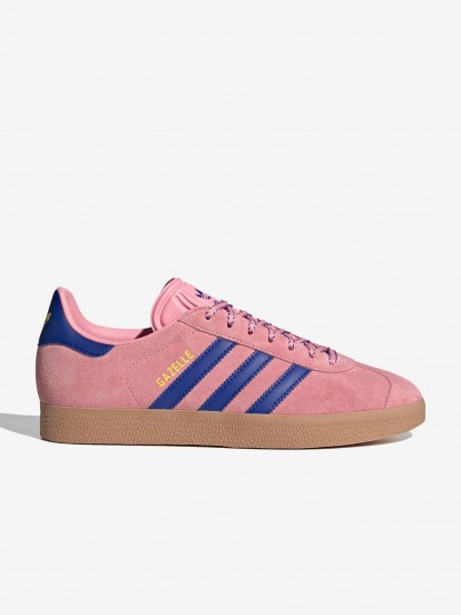 Adidas Gazelle W Pink and Blue Sneakers
