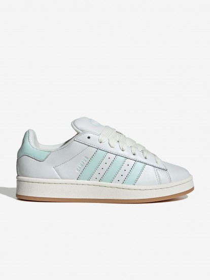 Adidas Campus 00s W White and Green Sneakers