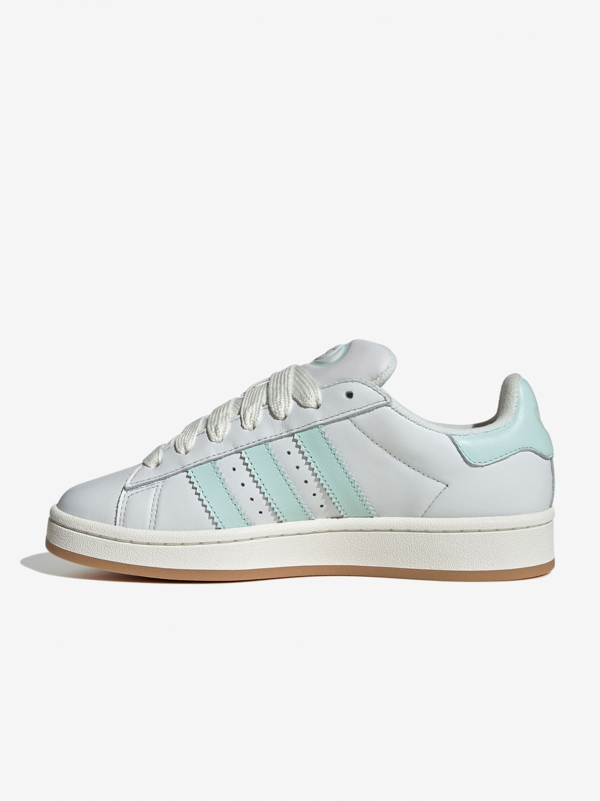 Adidas Campus 00s W White and Green Sneakers