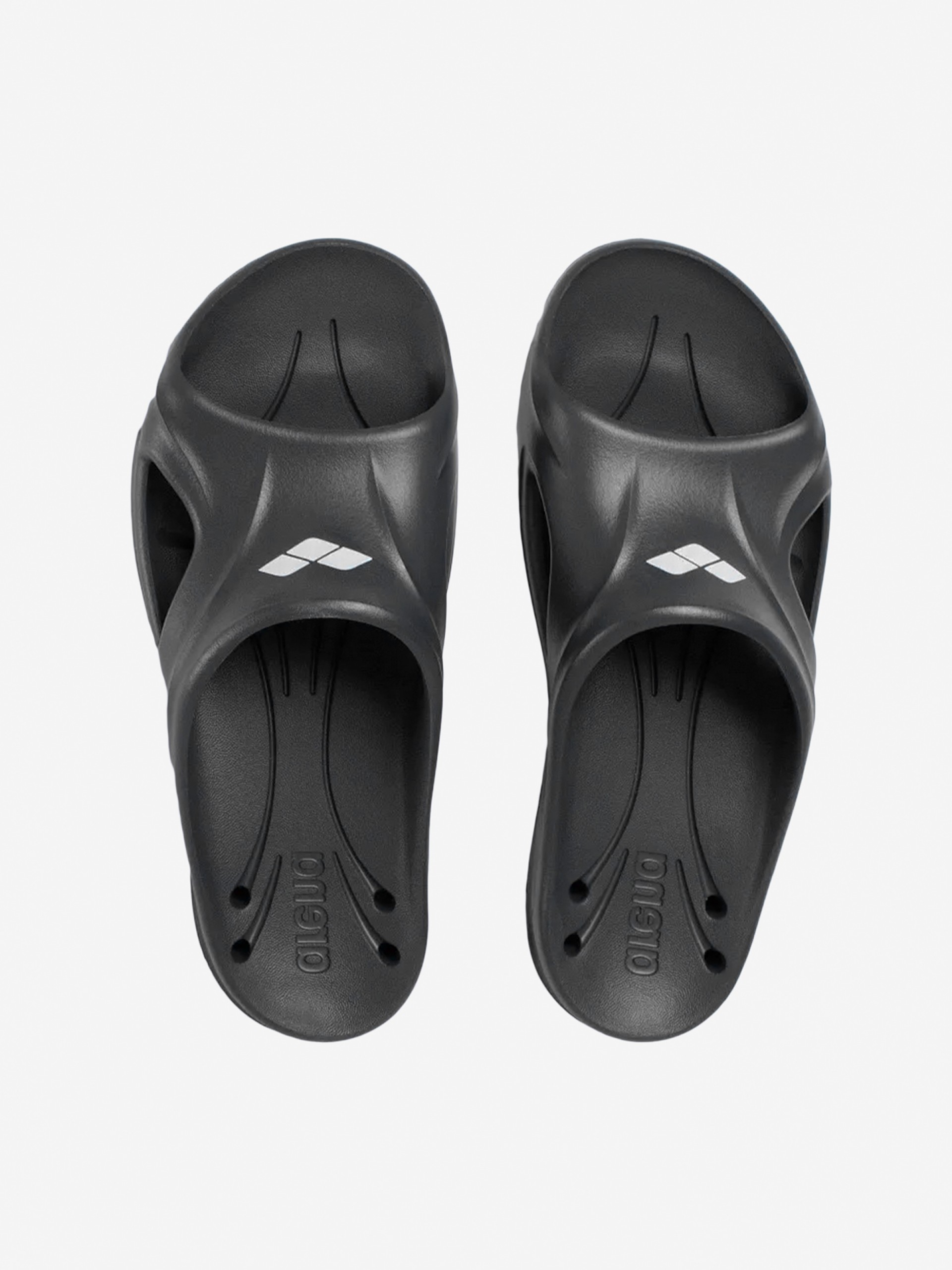 Chinelos Arena Hydrosoft II Hook Pretos