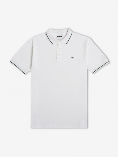 Pixis Marine White Polo Shirt