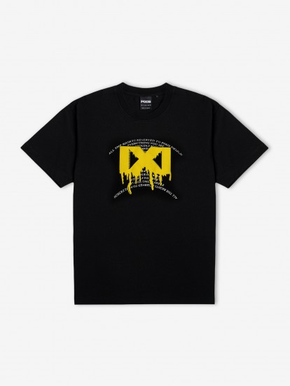 Camiseta Pixis Da Vinci Negra