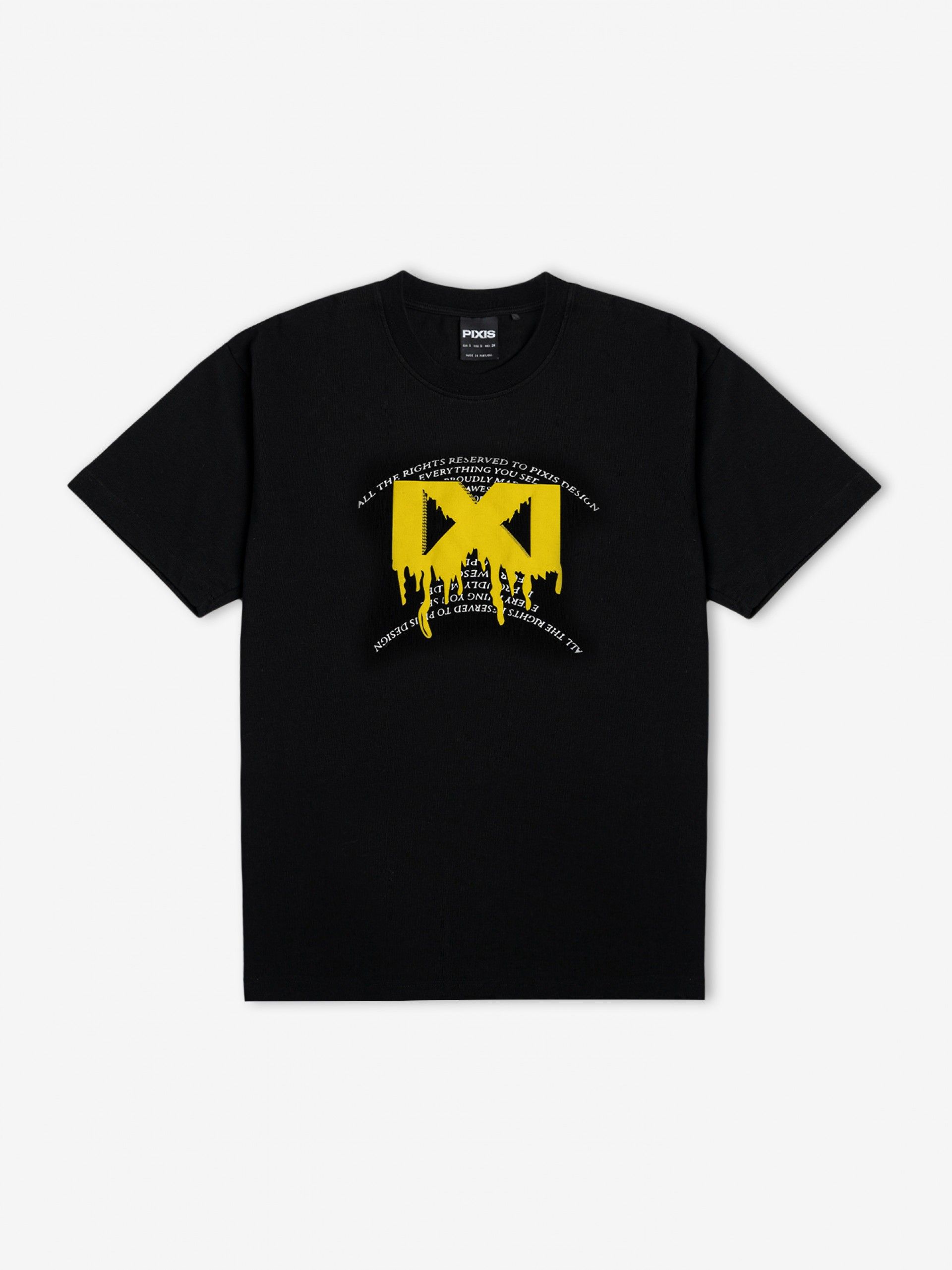 Camiseta Pixis Da Vinci Negra