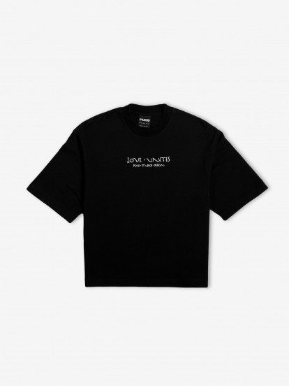Camiseta Pixis Love Unites Negra
