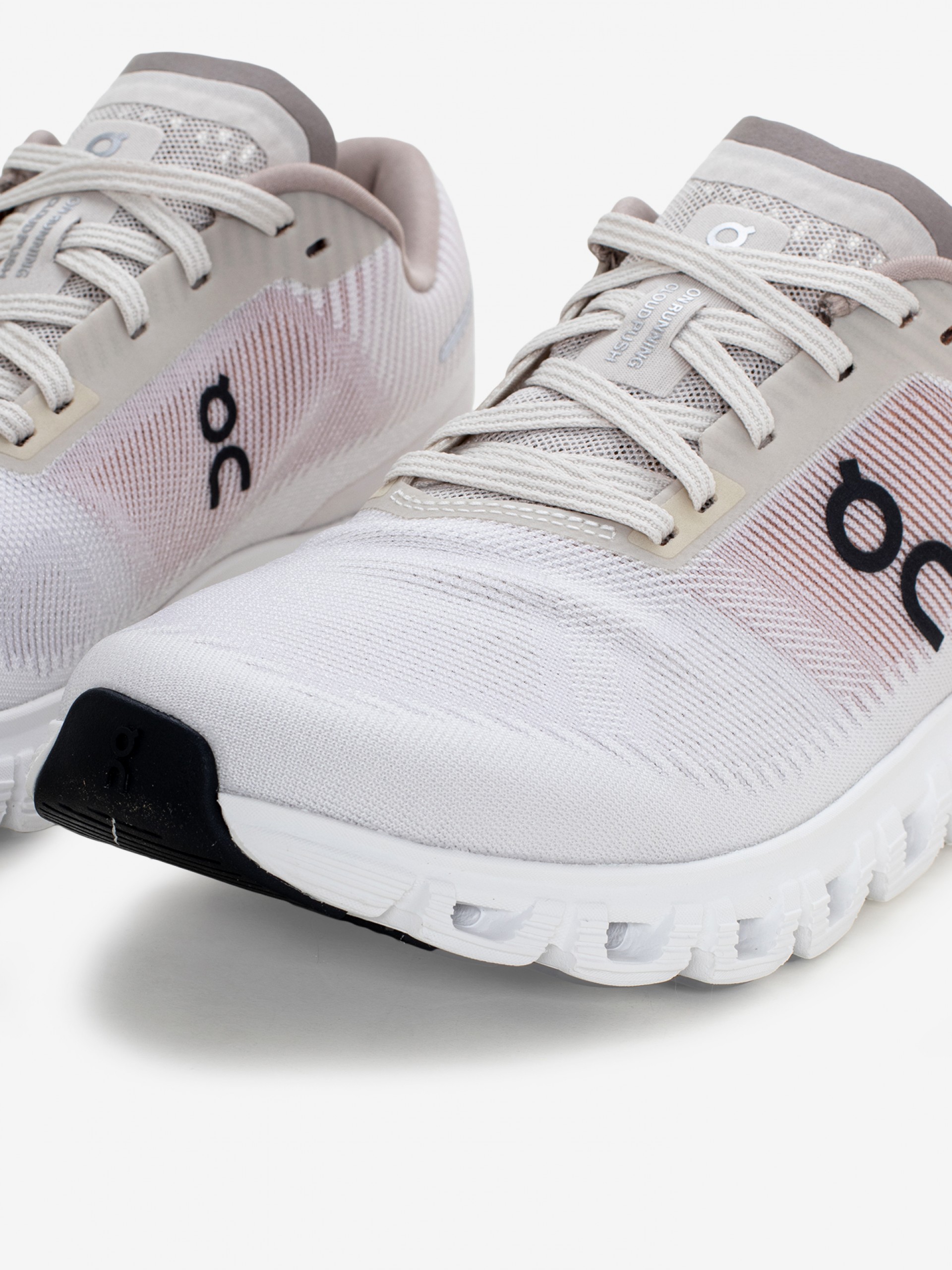 Zapatillas On Running Cloud 6 Push Grises y Rosa W