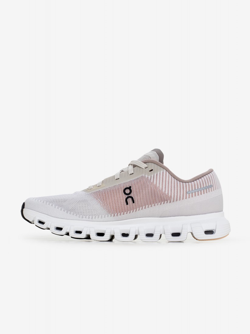 Zapatillas On Running Cloud 6 Push Grises y Rosa W