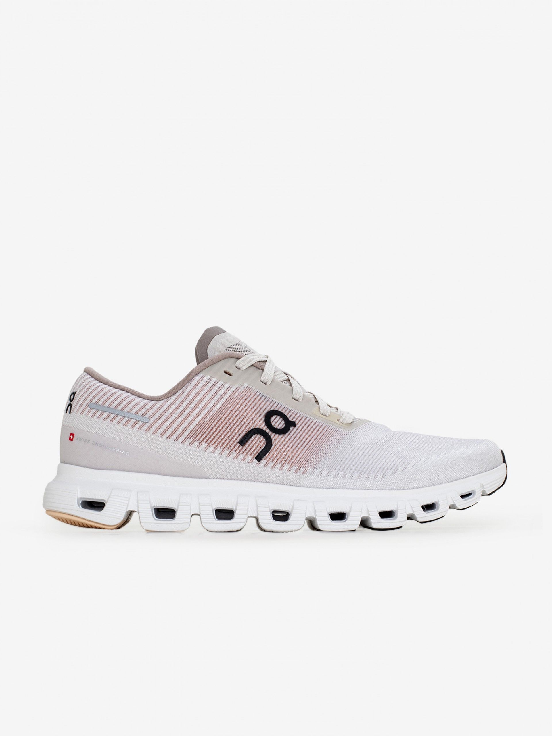 Zapatillas On Running Cloud 6 Push Grises y Rosa W