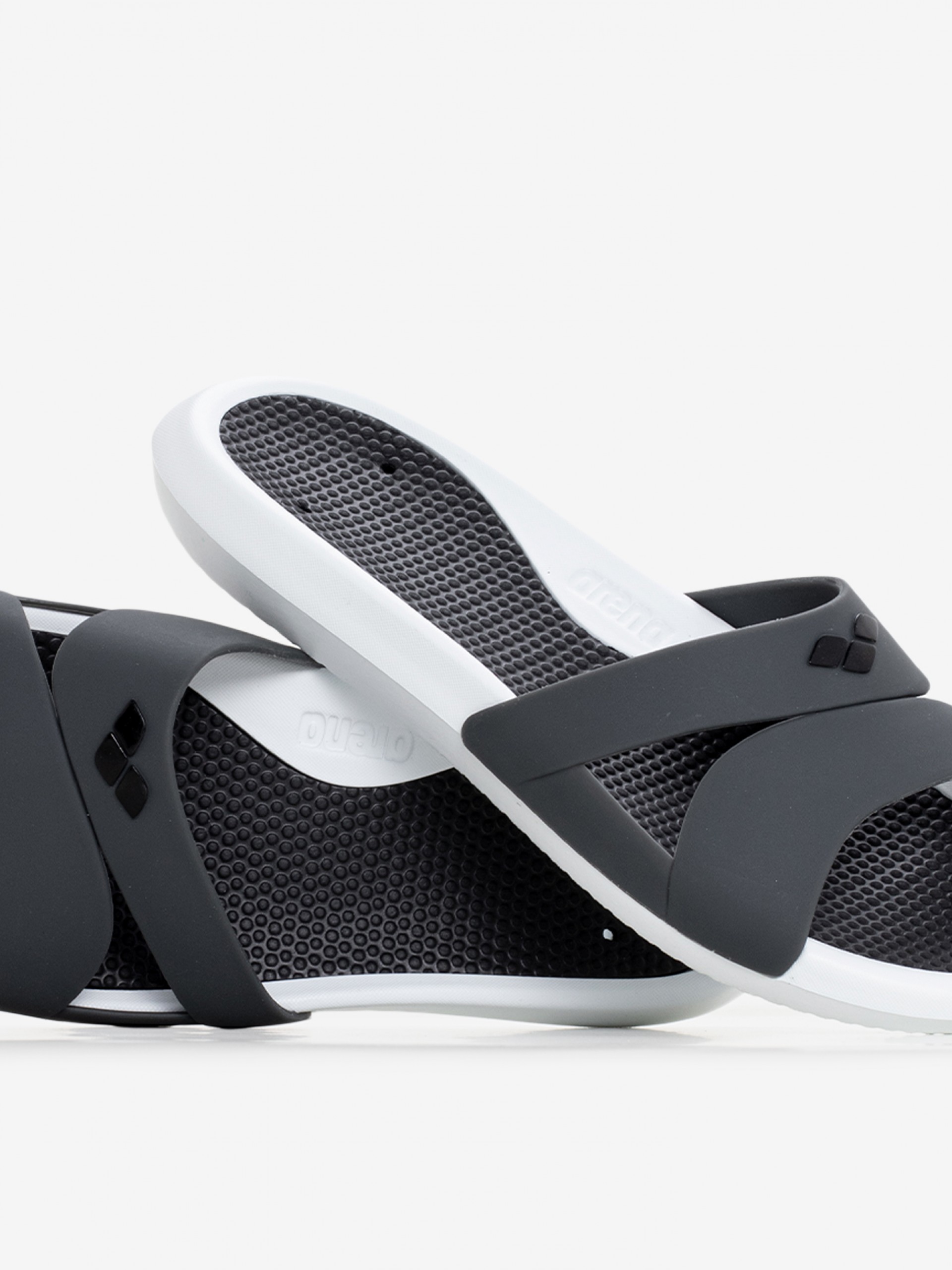 Chinelos Arena Nina Brancos e Cinzentos