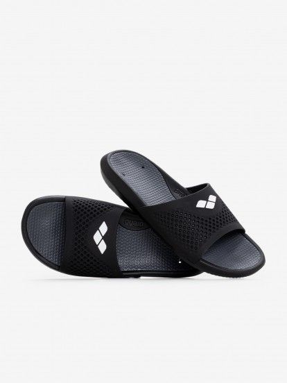Arena Bruno Black Slides