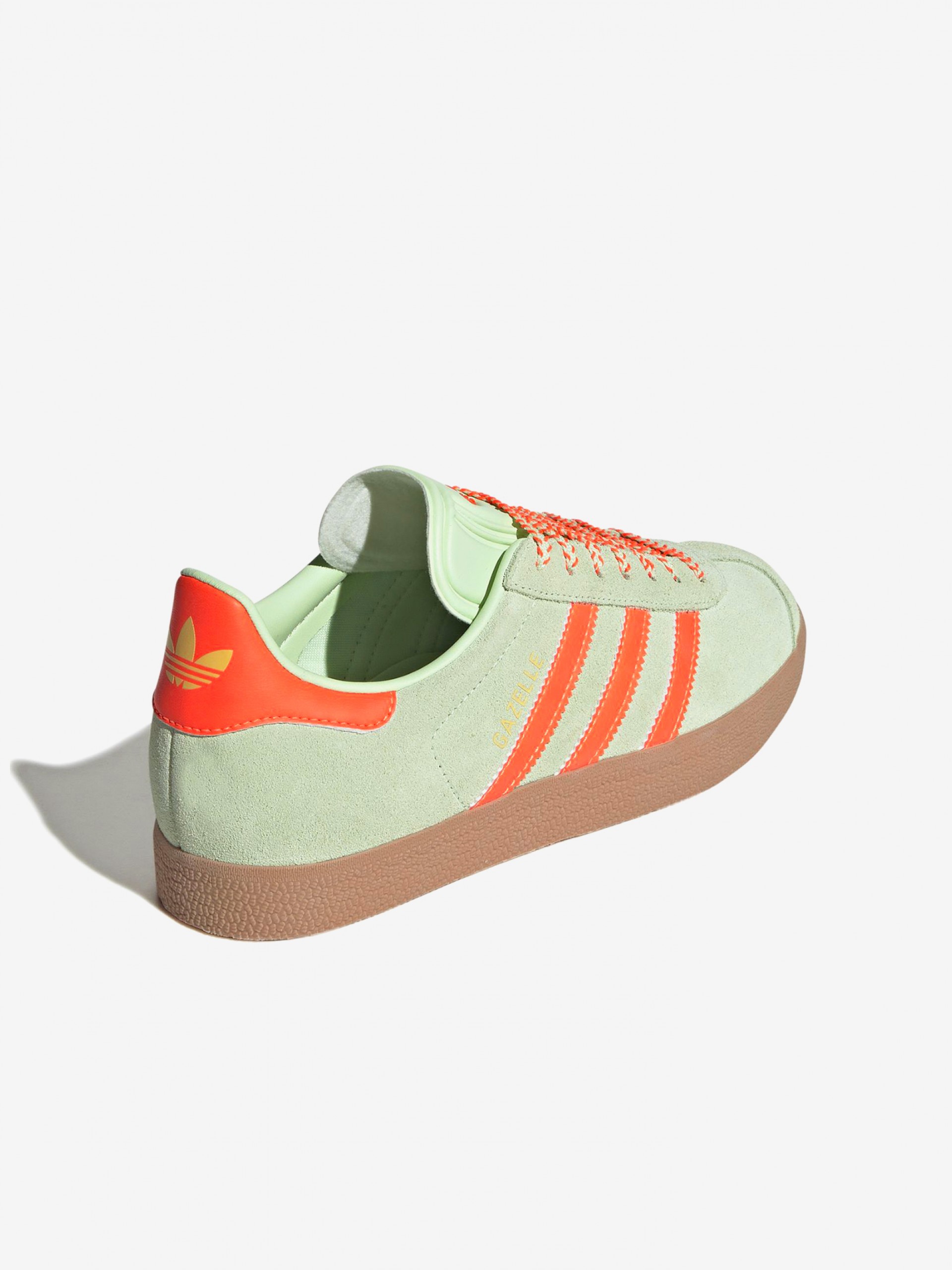 Sapatilhas Adidas Gazelle W Verdes e Laranja