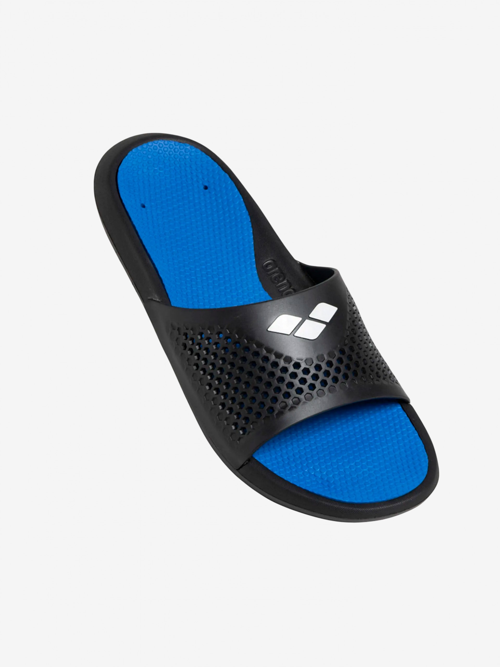 Arena Bruno Black and Blue Slides