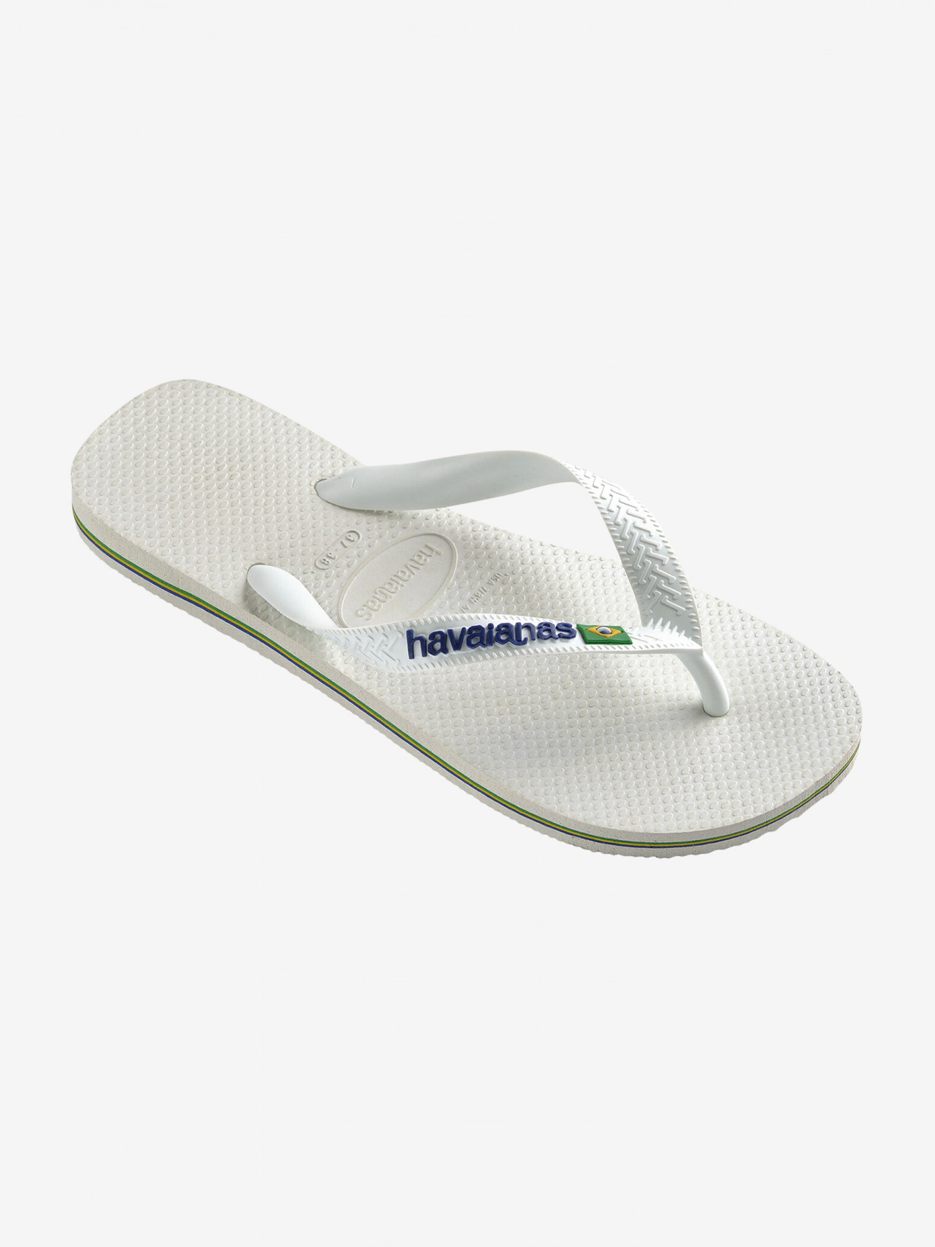 Chinelos Havaianas Brasil Logo Brancos