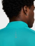 Camisola com Fecho de Running Nike Stride Dri-FIT Azul Para Homem