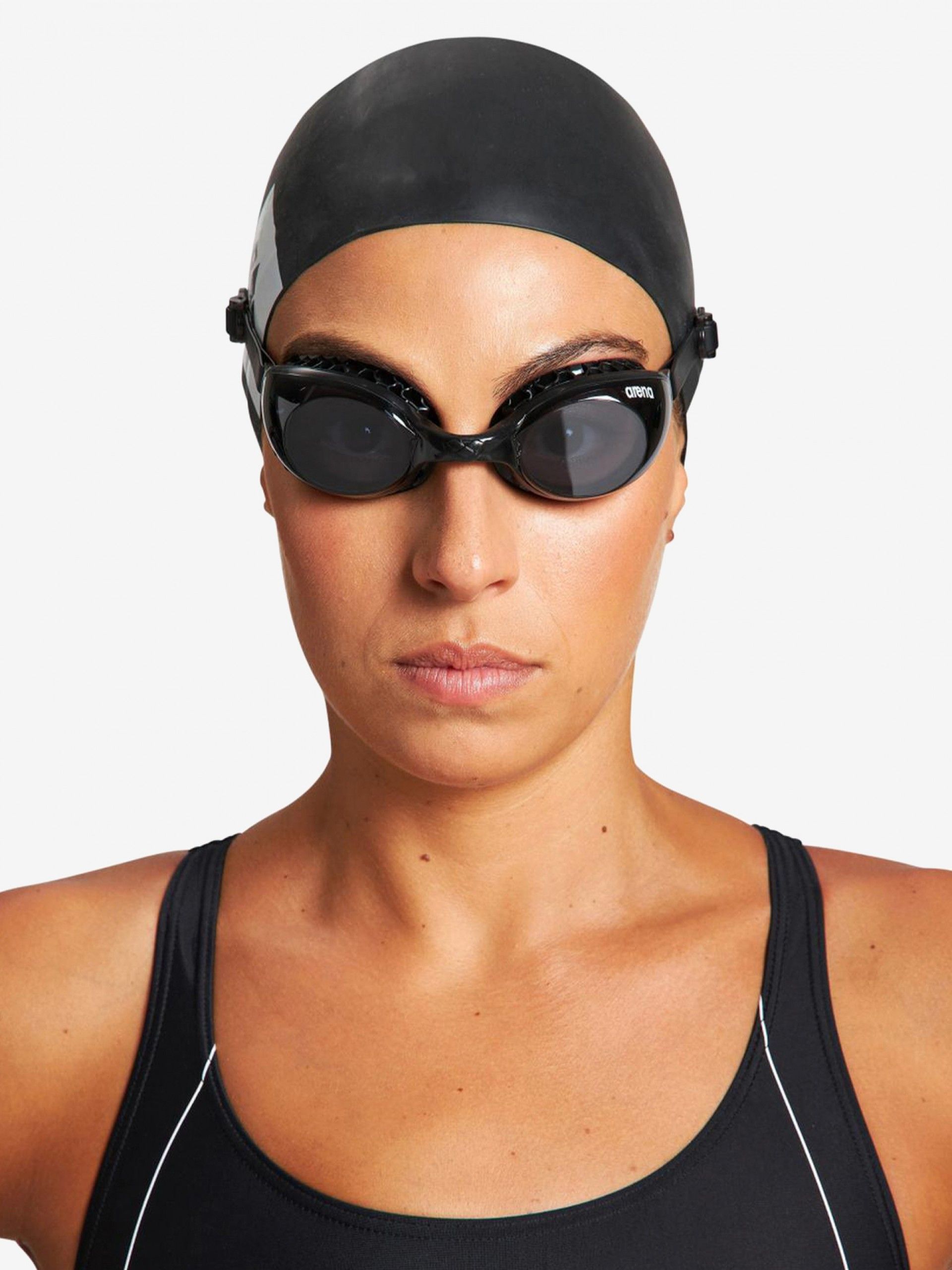 Arena Airsoft Black Swimming Goggles