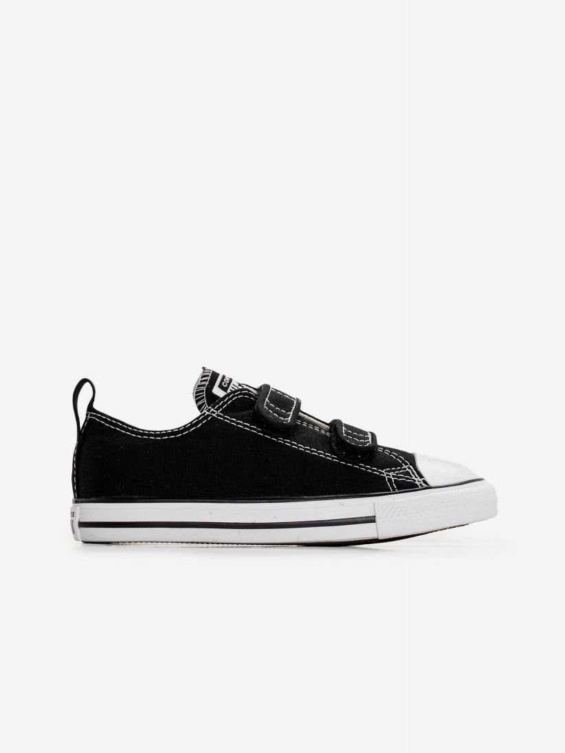 Sapatilhas Converse Chuck Taylor All Star 2V Canvas Toddler Pretas