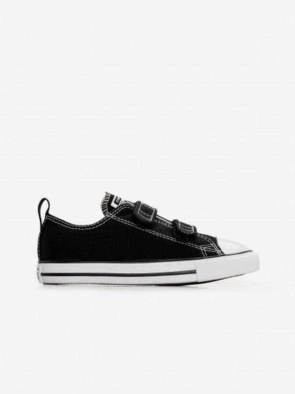 Converse Chuck Taylor All Star 2V Canvas Toddler Black Sneakers
