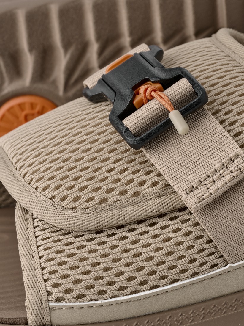 Chinelos Ugg Maxxer 2.0 Bege Para Homem