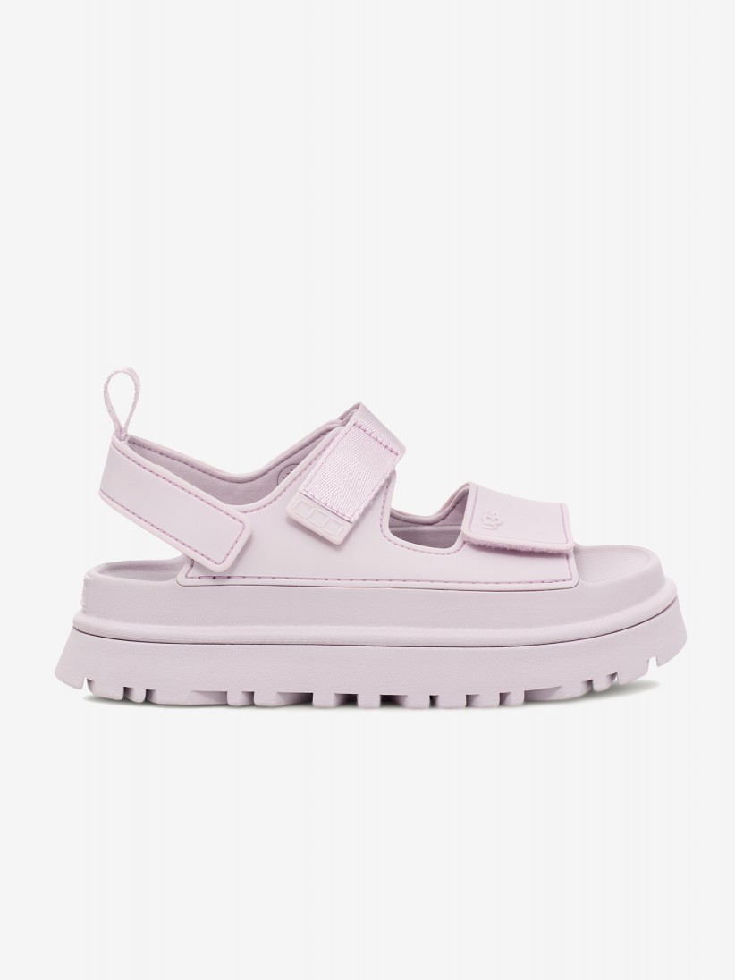 Ugg Golden Glow Pink Sandals For Women