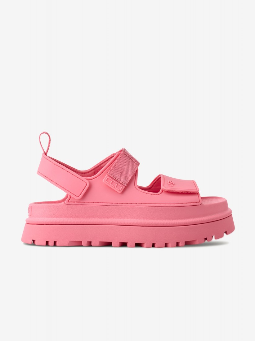 Sandlias Ugg Golden Glow Rosa Para Mulher