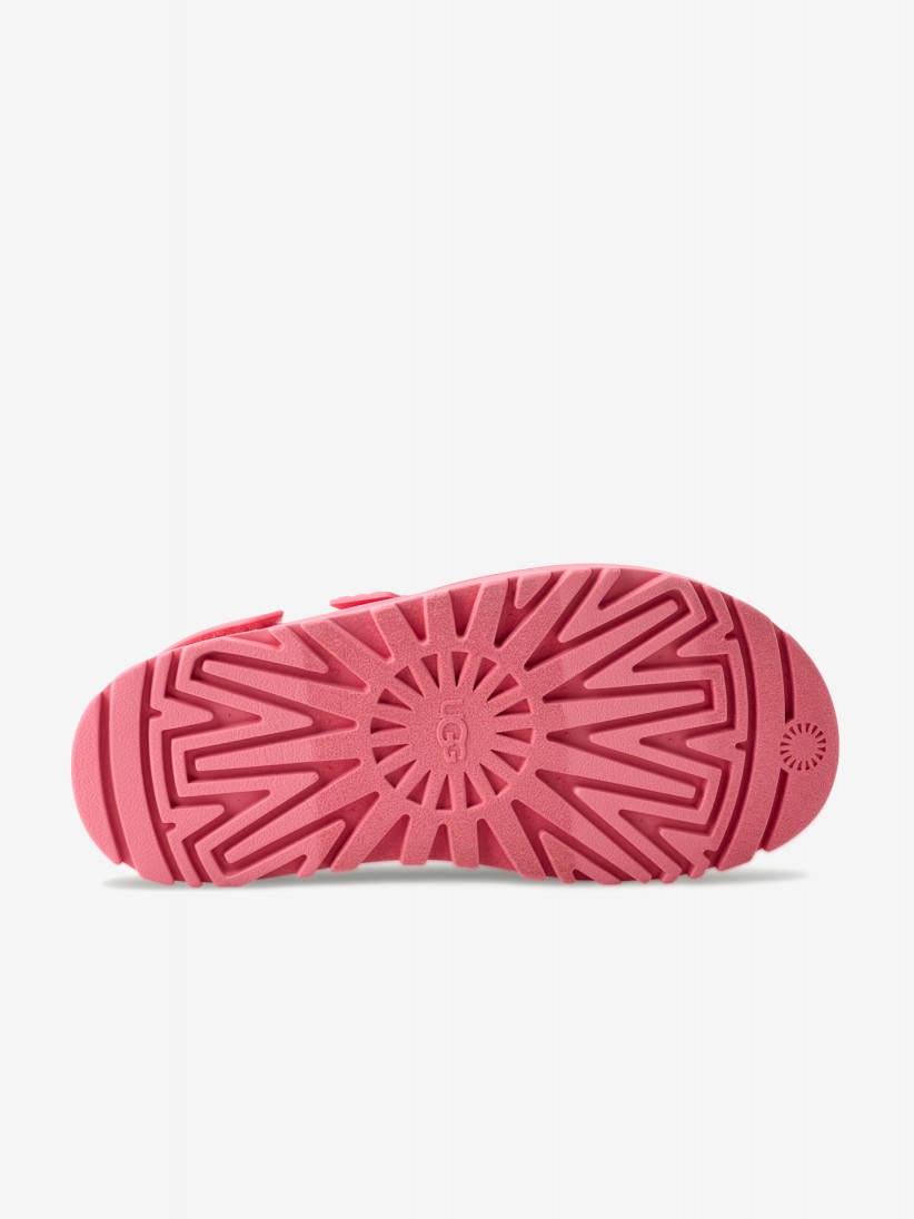 Sandlias Ugg Golden Glow Rosa Para Mulher