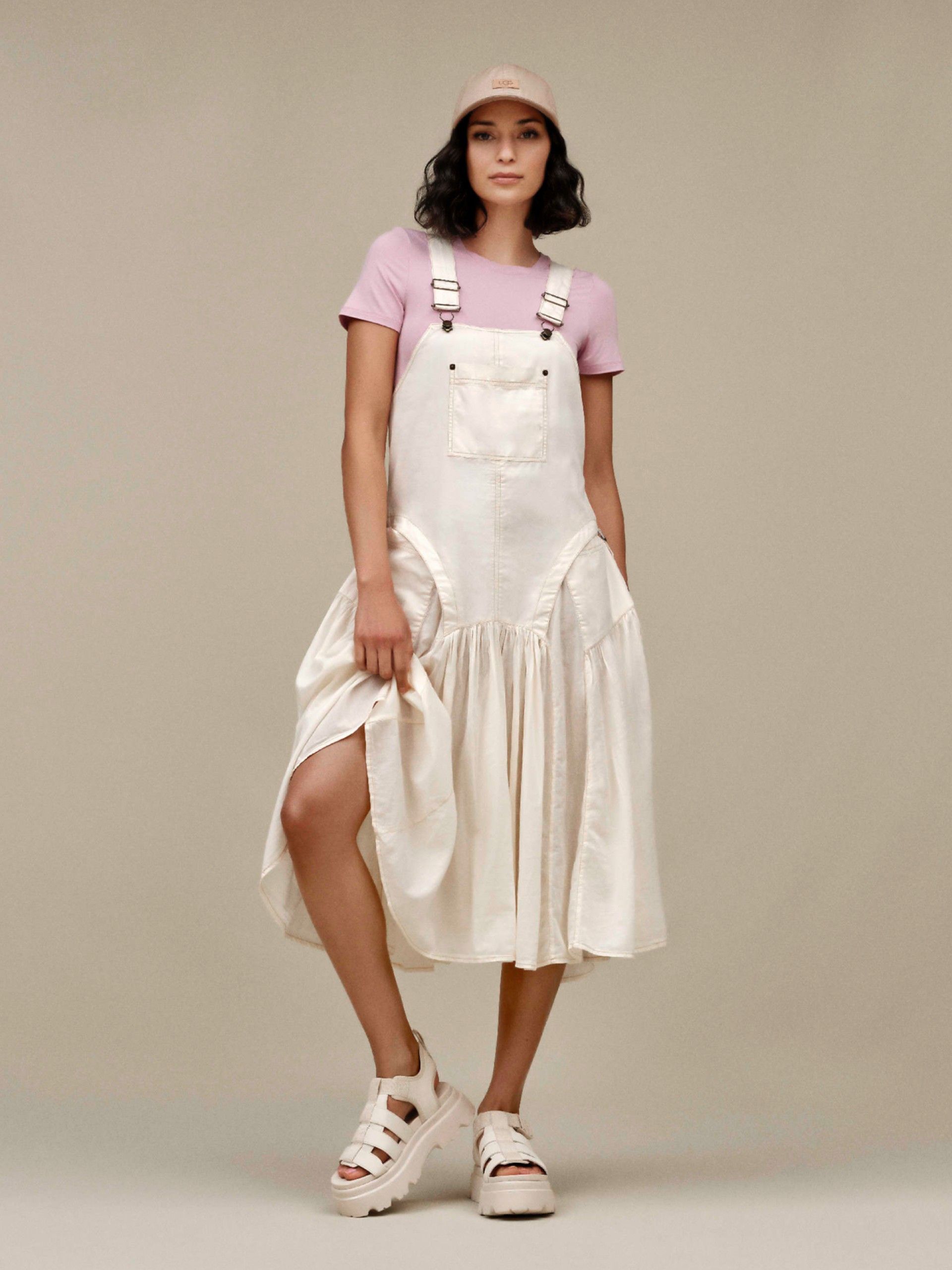 Sandalias Ugg Cora Beige Para Mujer