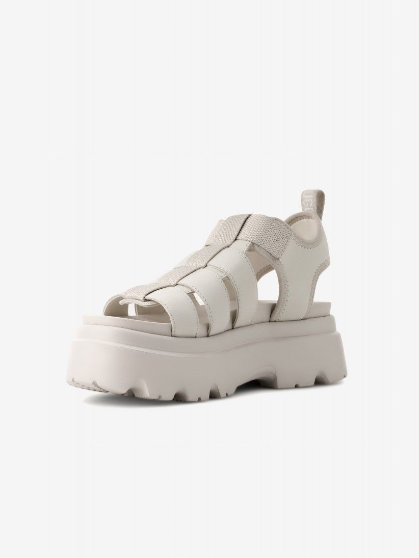 Sandlias Ugg Cora Bege Para Mulher