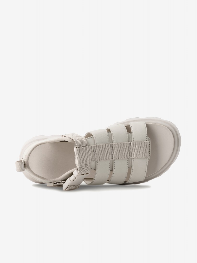 Sandlias Ugg Cora Bege Para Mulher