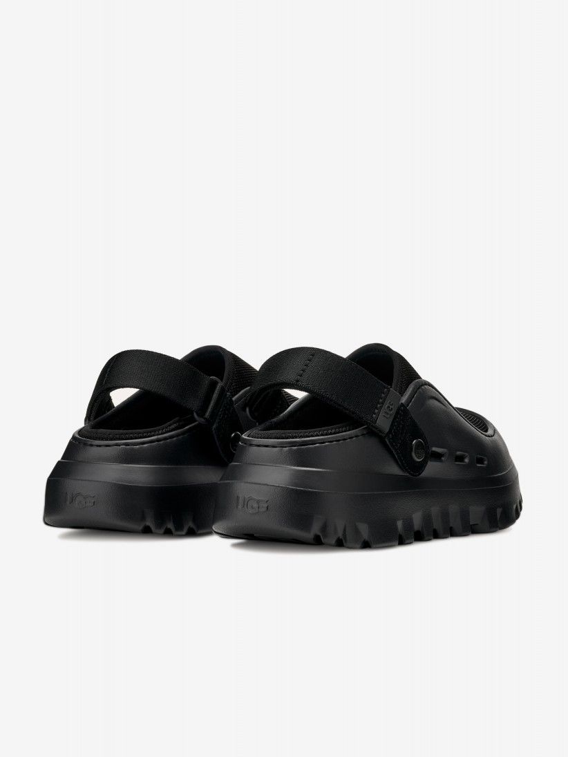 UGG|SANDALS (PEAKMOD MESH SLIDE - BLACK (1166912)) Ugg Peakmod Black Slides For Men - 1166912-BLK - BZR Online