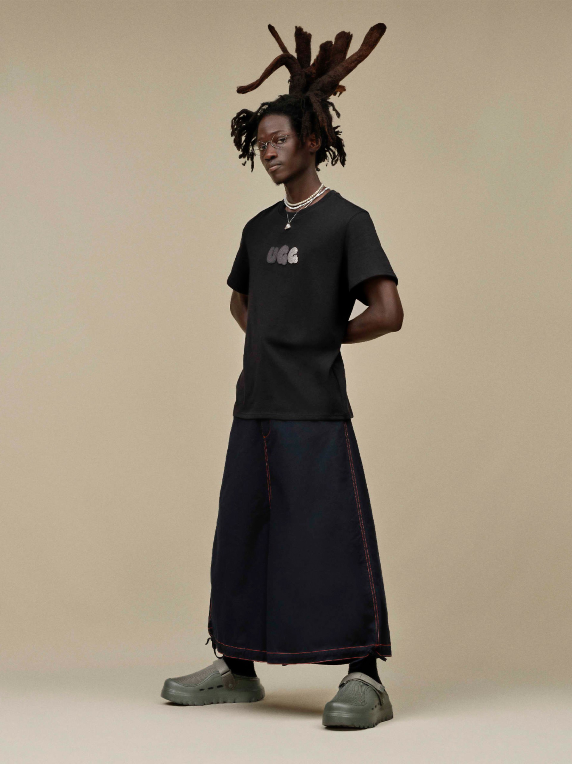 Ugg Peakmod Green Slides For Men