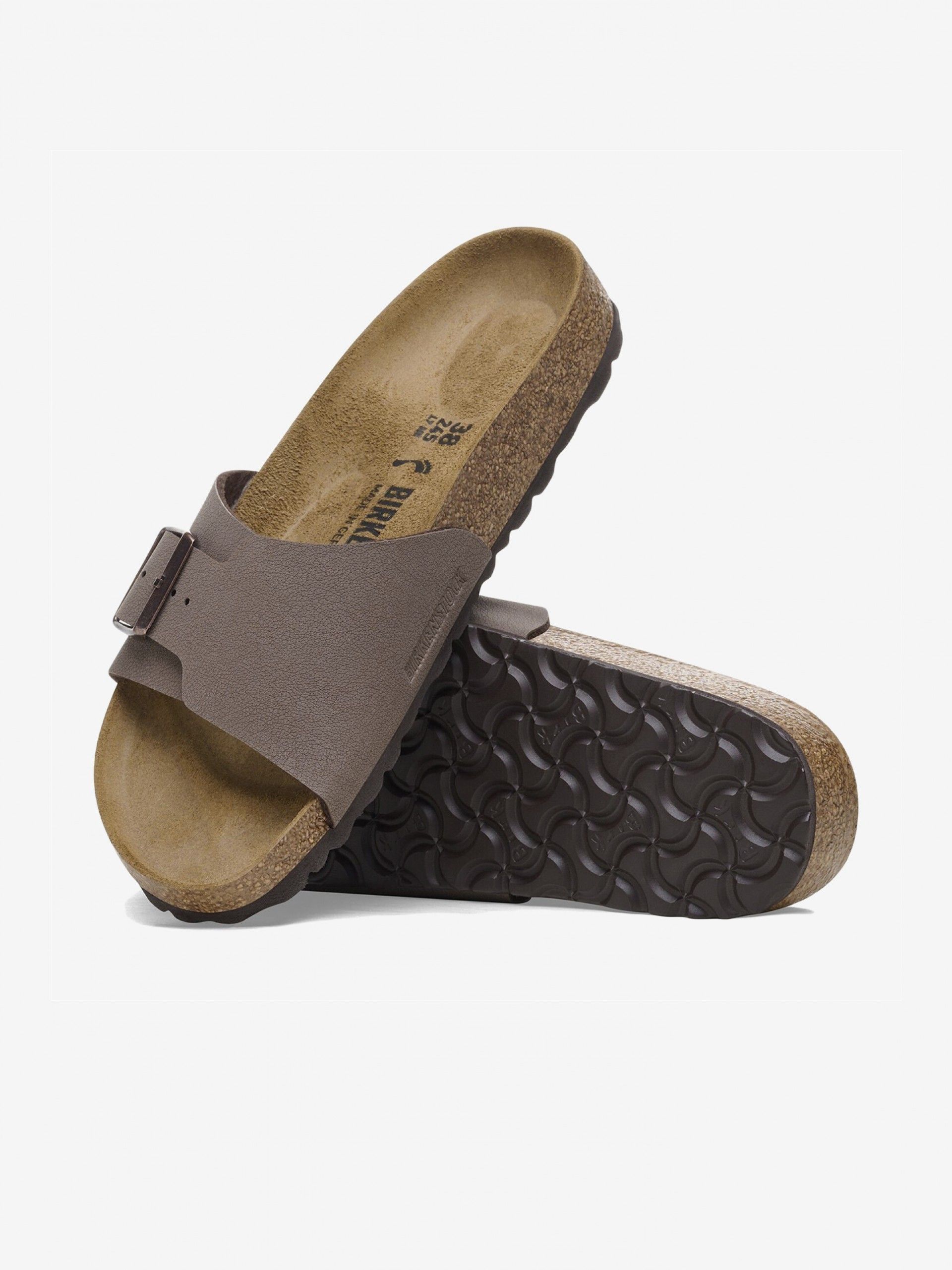 Chinelos Birkenstock Catalina Birko-Flor Castanhos