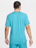 T-shirt de Running Nike Stride Dri-FIT ADV Azul Para Homem