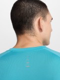 T-shirt de Running Nike Stride Dri-FIT ADV Azul Para Homem