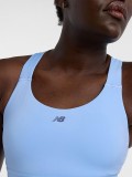 New Balance Essential Train Blue Medium Support Sports Bra