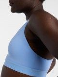 New Balance Essential Train Blue Medium Support Sports Bra