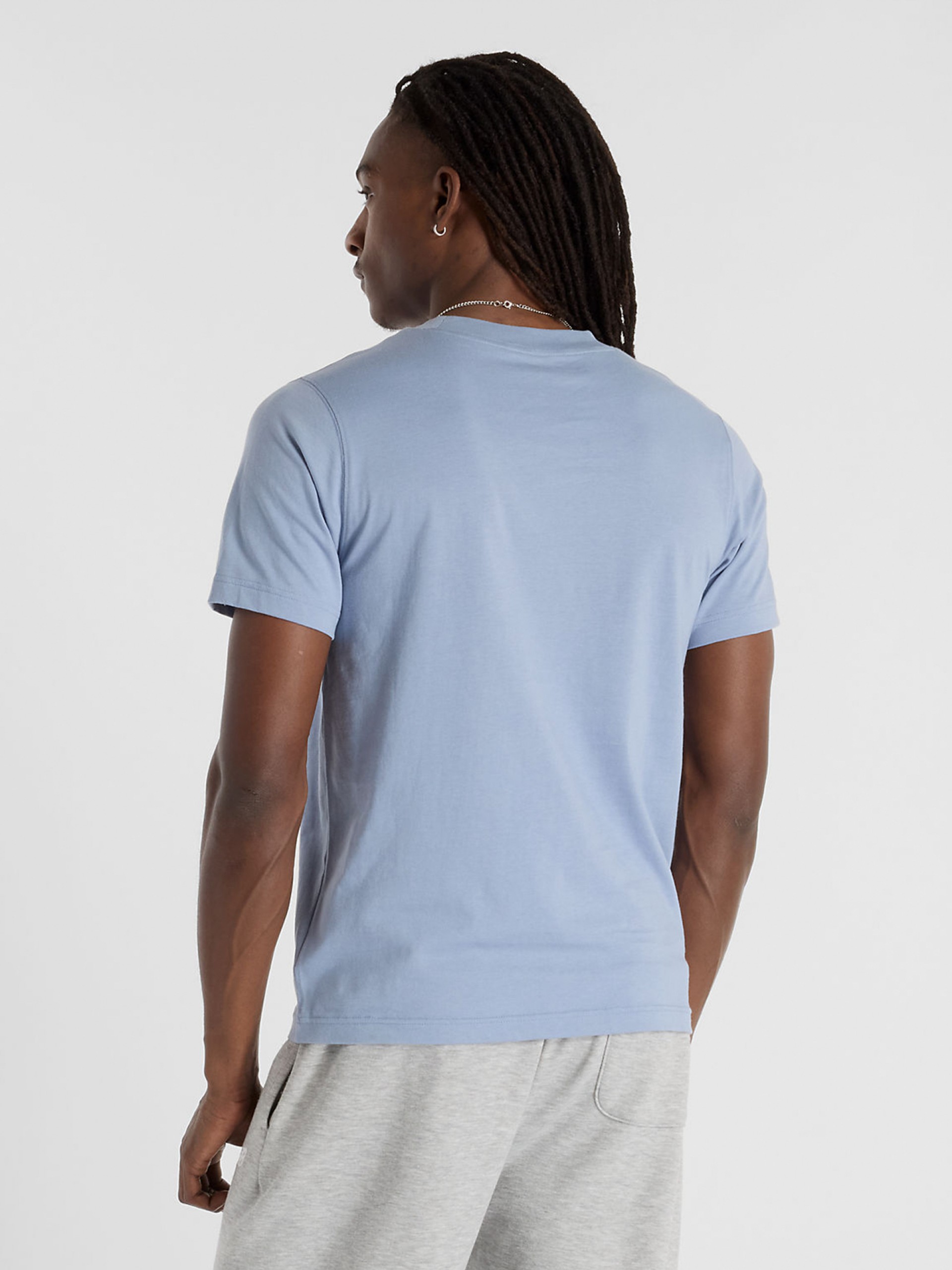 New Balance Sport Essentials Logo Blue T-shirt