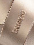 Havaianas Aqua Metallic Beige Slides