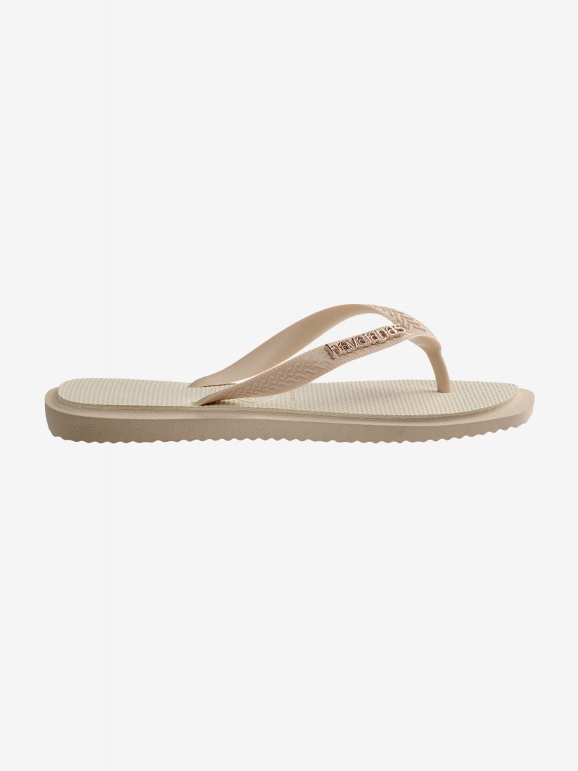 Chinelos Havaianas Top Square Fusion Premium Bege
