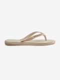 Chinelos Havaianas Top Square Fusion Premium Bege