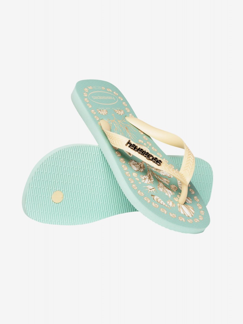 Chinelos Havaianas Top Tropicalia Vibes Verdes