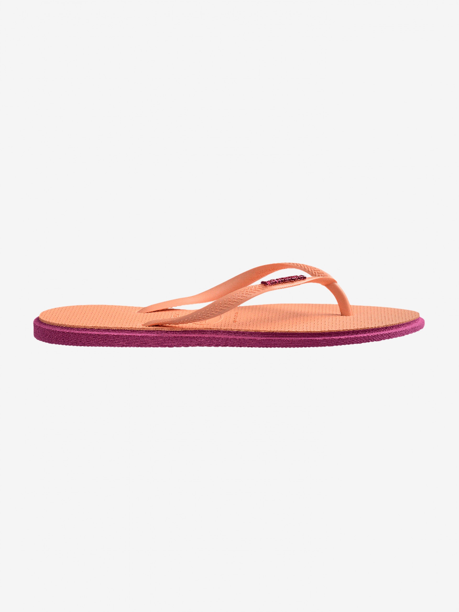 Chinelos Havaianas Slim Point Laranja