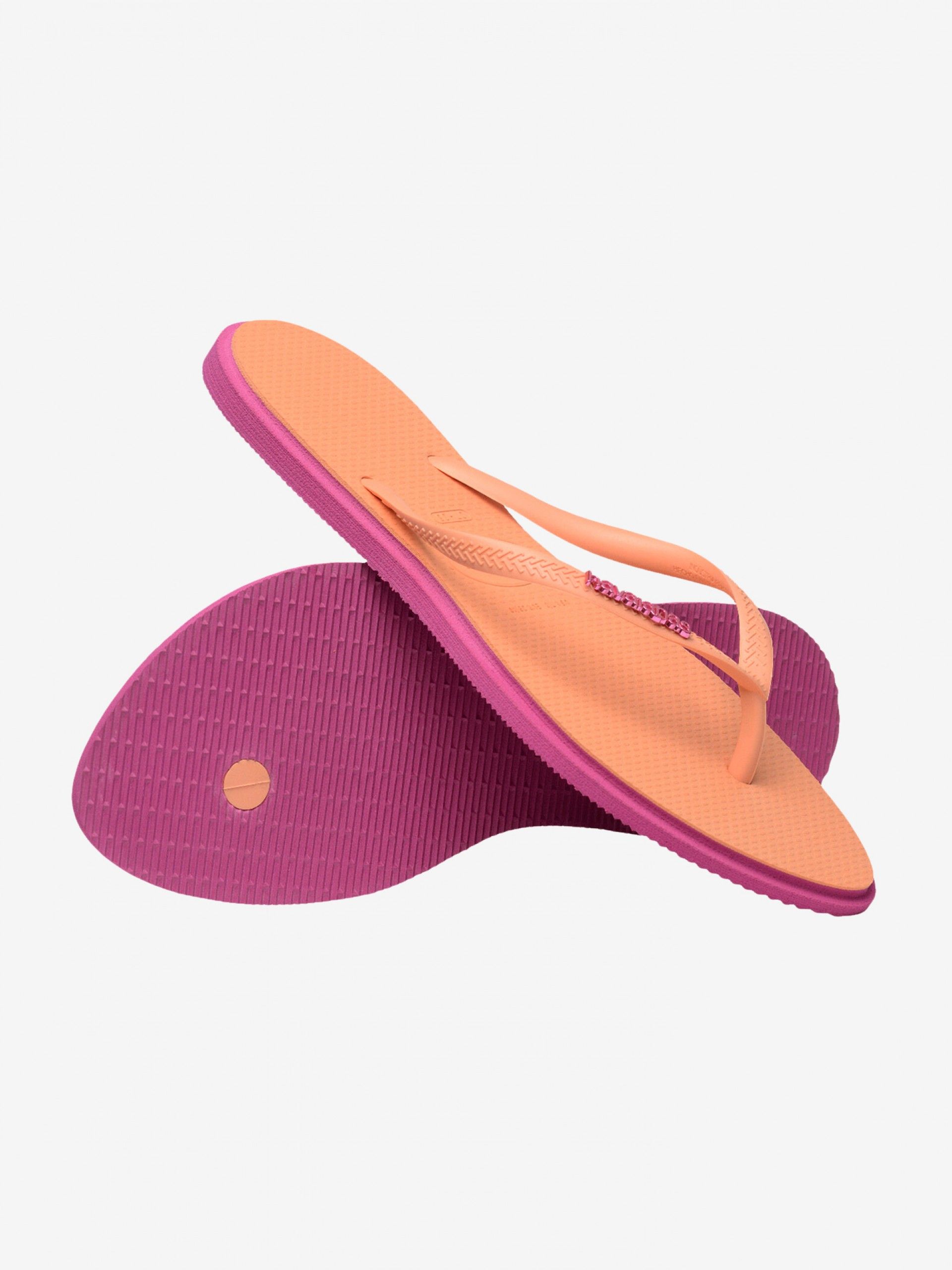 Chinelos Havaianas Slim Point Laranja